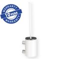 MERIDA STELLA WHITE LINE wall-mounted toilet brush, short "TUBE", white